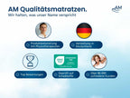 Hochwertiges Spannbettlaken für Topper – Taupe