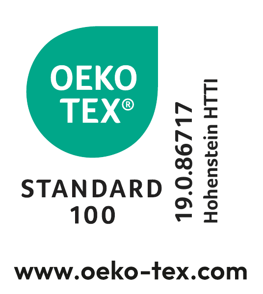 Oeko Tex Siegel 1 1 weiss