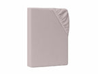 Hochwertiges Spannbettlaken für Topper – Taupe