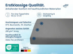 Hochwertiges Spannbettlaken in Premium-Höhe – Anthrazit