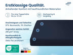 Hochwertiges Spannbettlaken in Premium-Höhe – Marine