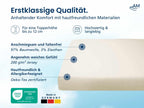 Hochwertiges Spannbettlaken in Premium-Höhe – Creme