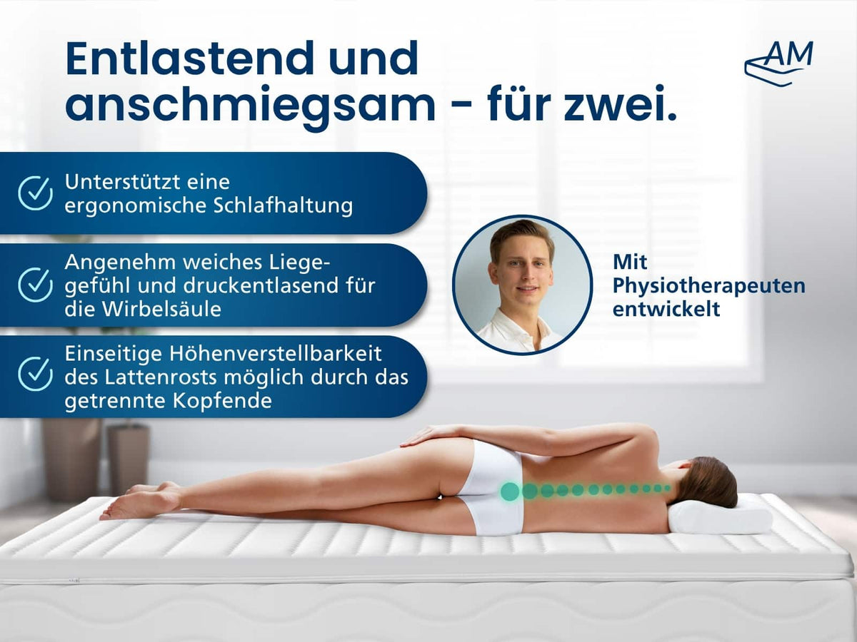 Premium Gelschaum-Split-Topper