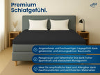 Hochwertiges Spannbettlaken in Premium-Höhe – Dunkelgrau