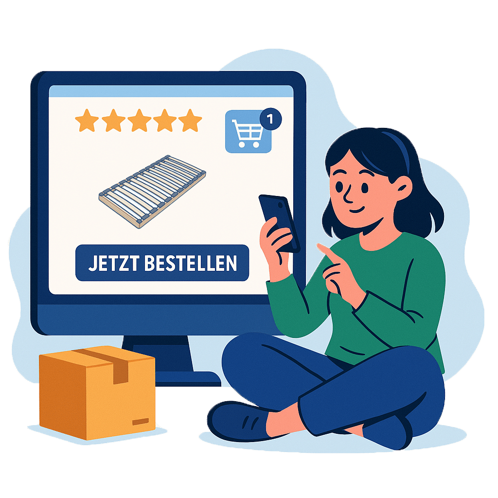 Illustration: Lattenrost online bestellen