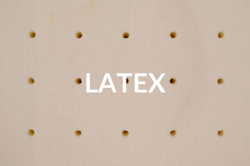 Latex mit Belüftungslöchern