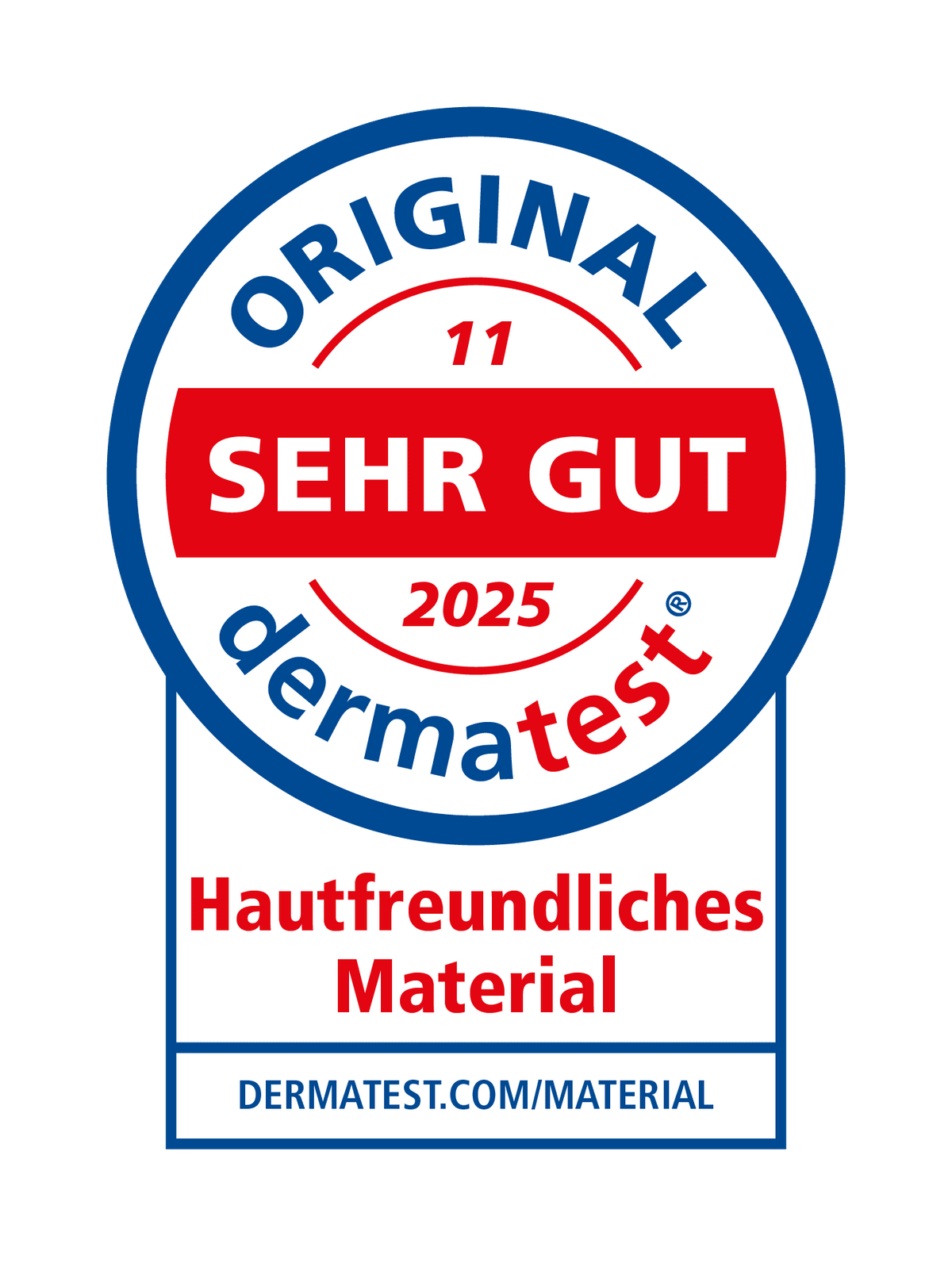 Dermatest Siegel Materialien sehr gut (2025)
