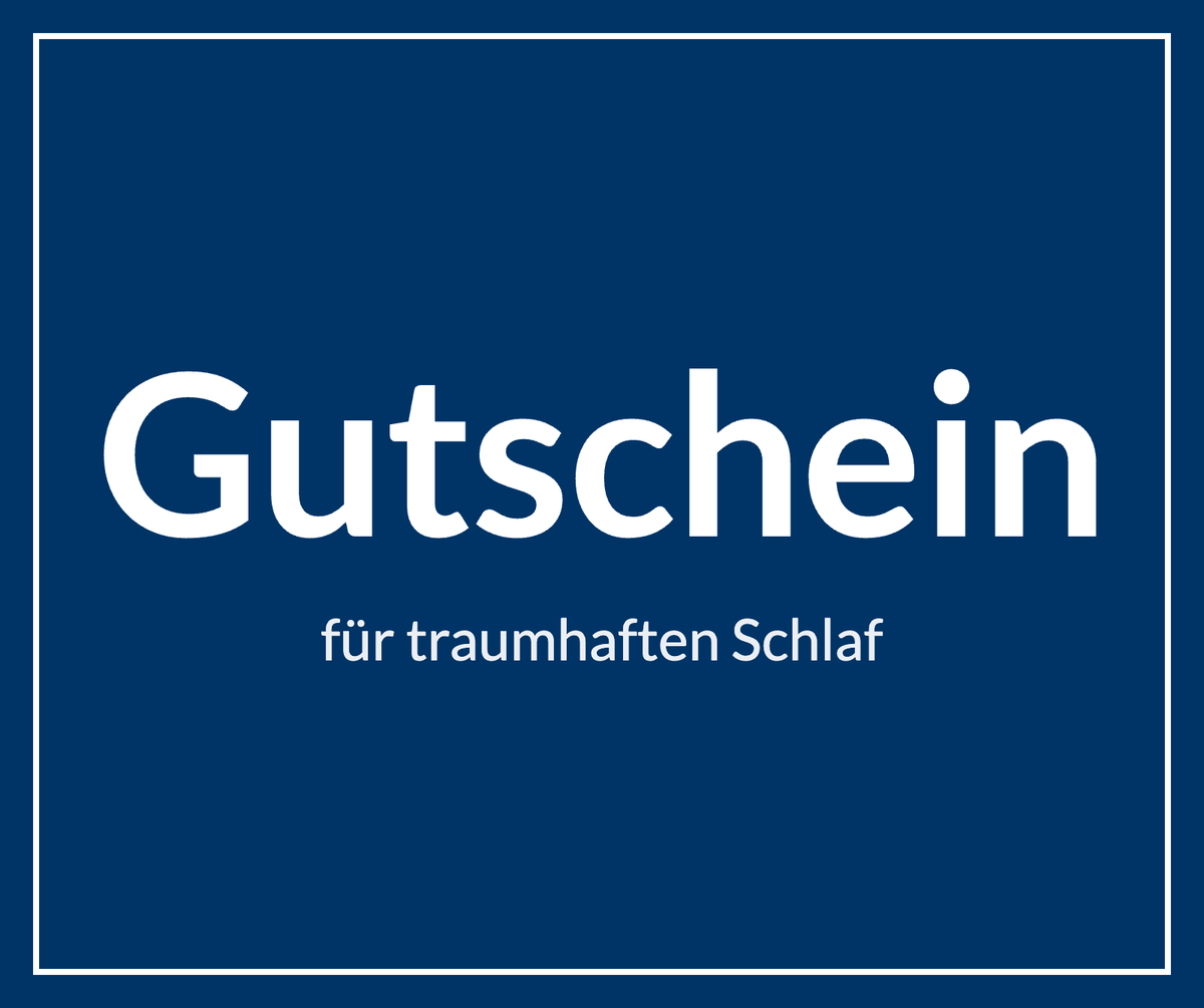 Geschenkgutschein von AM Qualitätsmatratzen
