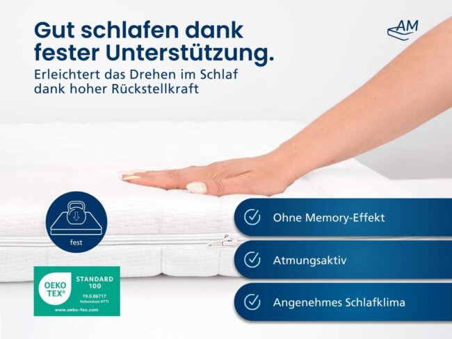 Basic Komfortschaum Topper – Bild 4