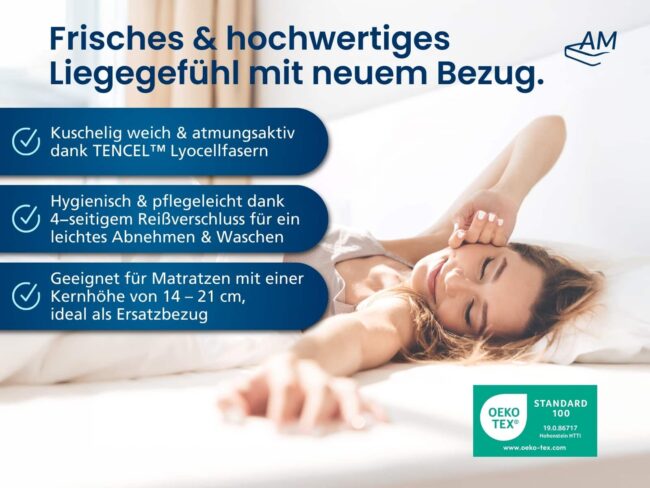 Hochwertiger Matratzenbezug – Bild 2
