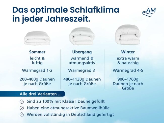 Premium Daunendecke – Bild 2