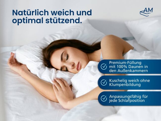 Premium Daunenkissen – Bild 2
