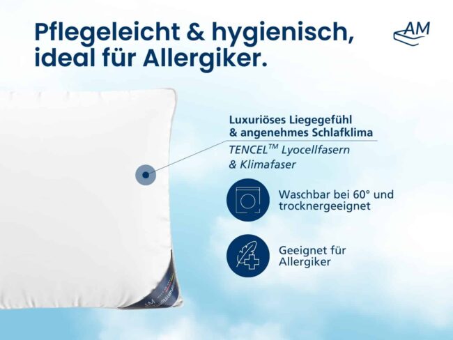 Premium Daunenkissen – Bild 4