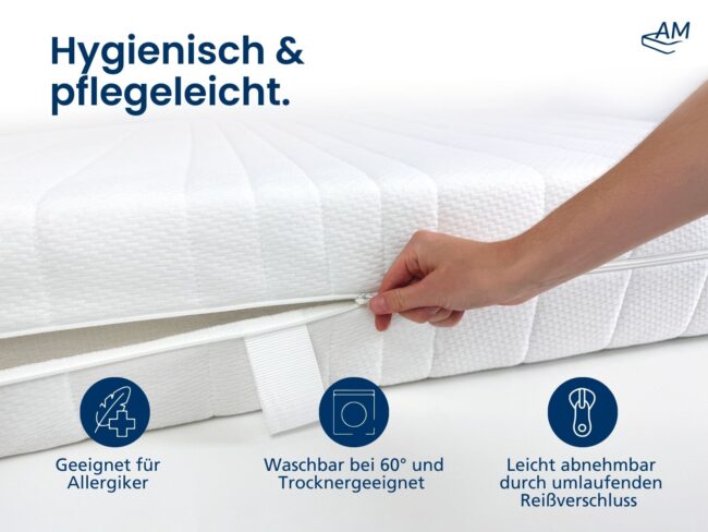 Basic 7-Zonen Kaltschaummatratze – Bild 5