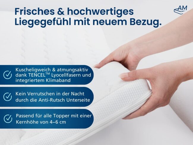 Hochwertiger Topperbezug – Bild 2
