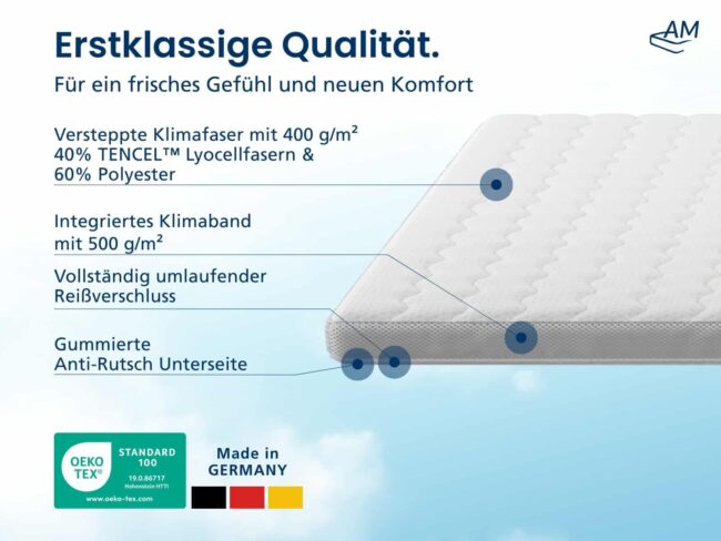 Hochwertiger Topperbezug – Bild 3
