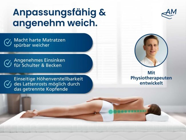 Komfortschaum-Split-Topper – Bild 2